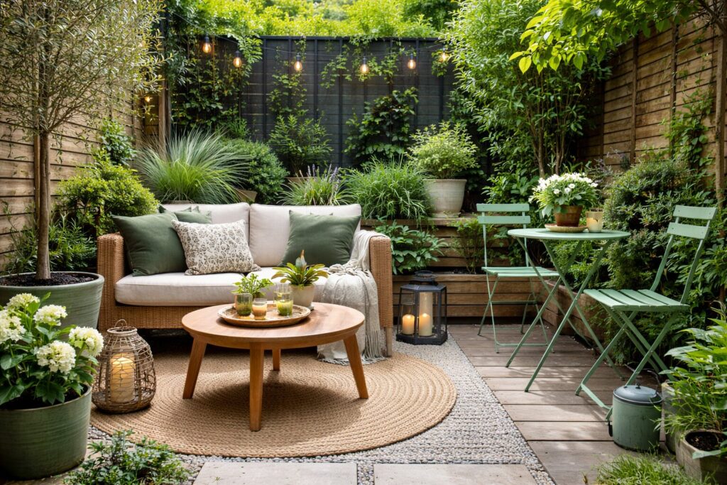 Slimme keuzes voor een kleine tuin inrichten met groots effect