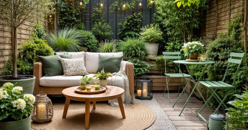 Slimme keuzes voor een kleine tuin inrichten met groots effect
