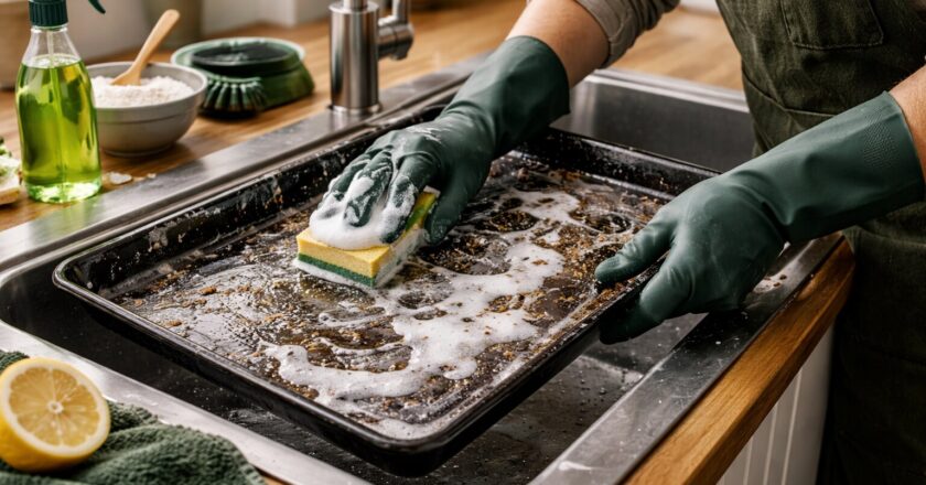 Bakplaat schoonmaken zonder gedoe en met blijvend resultaat