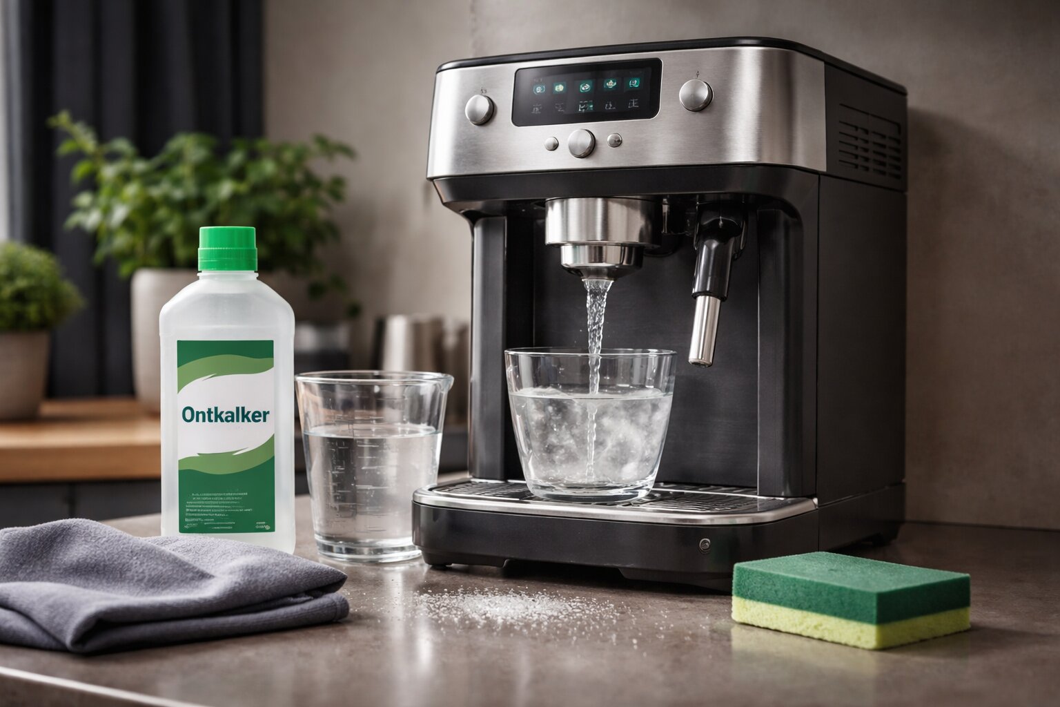 koffieapparaat ontkalken, koffieapparaat